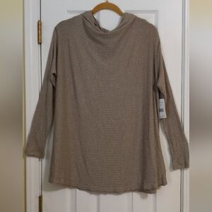 NWT We the Free (Free People) Top Size Large, Taupe Heather Color